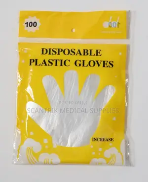 Oil-Resistant Disposable Gloves Nigeria (Hdpe 1000pcs)