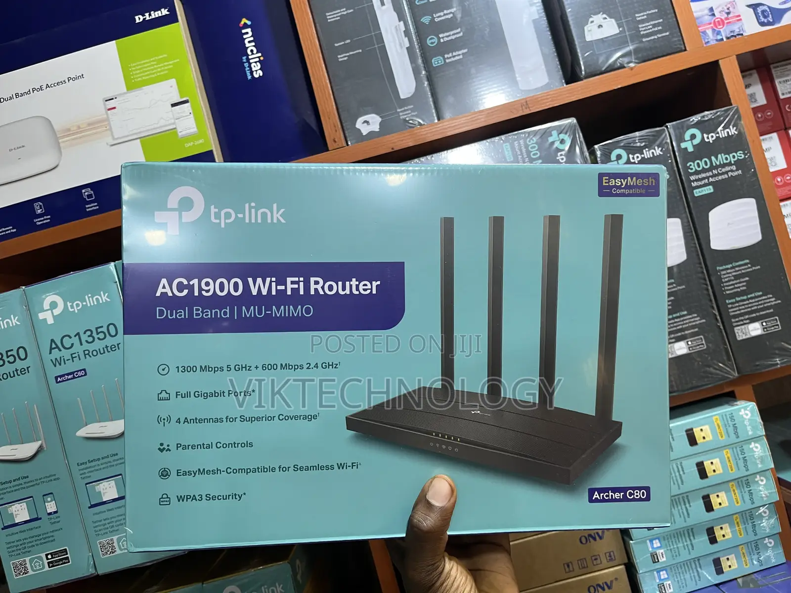 Tplink Ac1900 Wifi Router Dual Band | Mu-Mimo