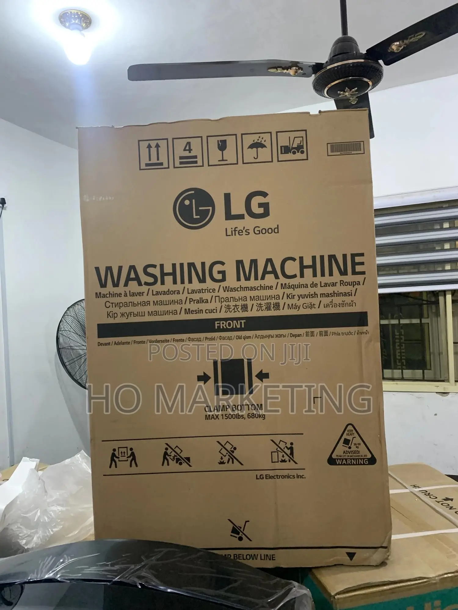 Lg 19kg Automatic Washing Machine – Touch Display