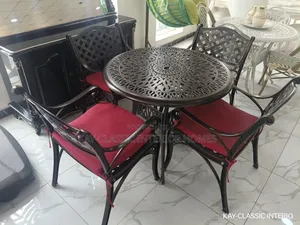 Outdoor Discussion Chairs And Table
