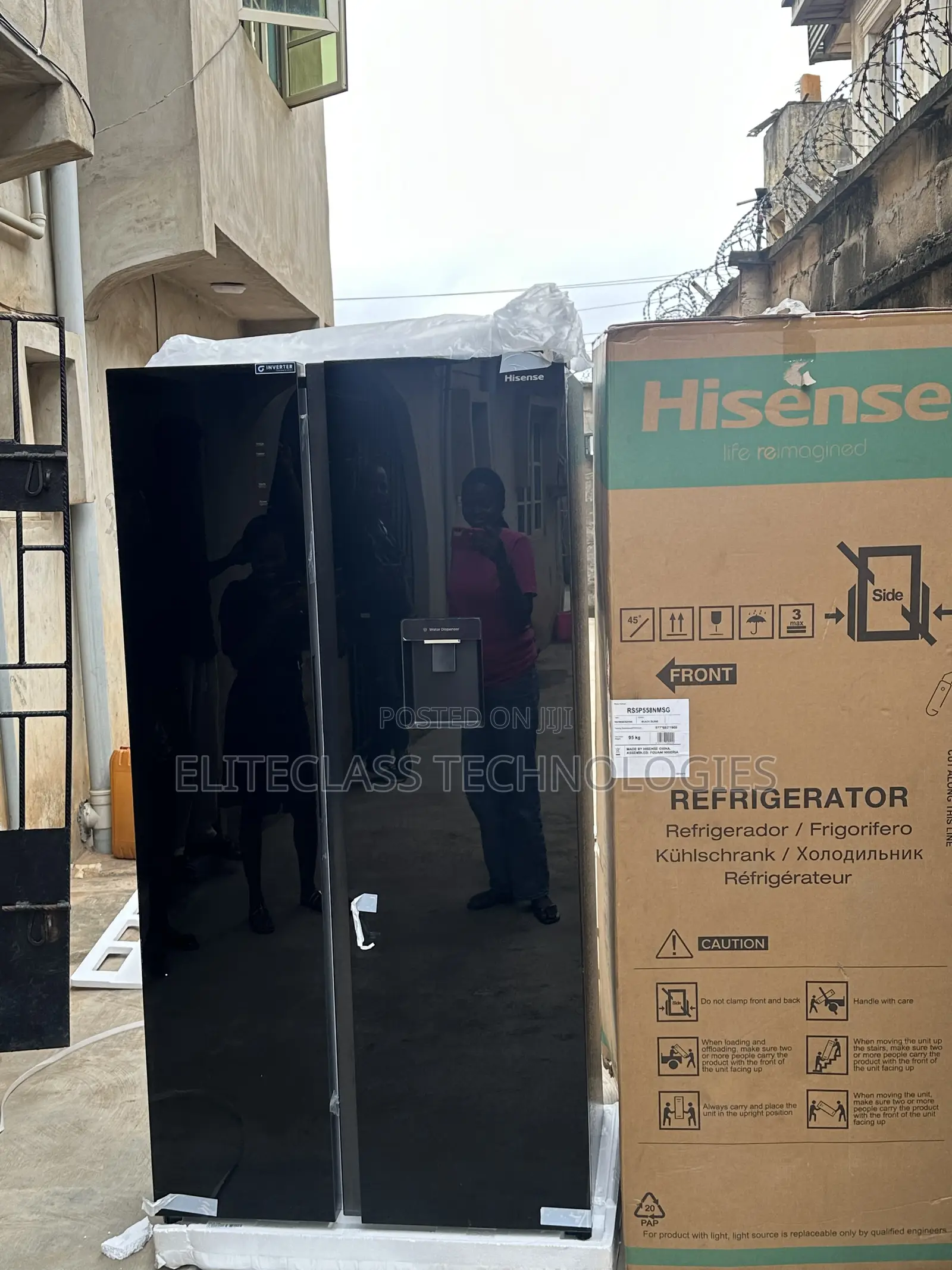 Hisense Whisperquiet Operation 529l Refrigerator|Rs5p558nmsg