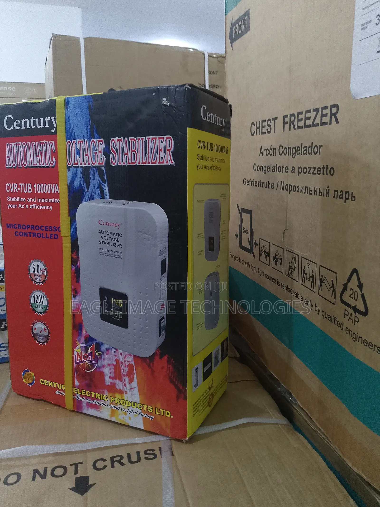 Low-Power Century CVR-Tub 10000va Wall Voltage Unit