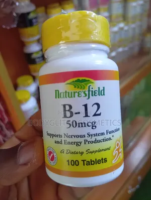 Nature's Field B-12_50mcg × 100 Tablets