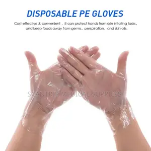 Transparent Gloves for Food Factories Nigeria (Hdpe)
