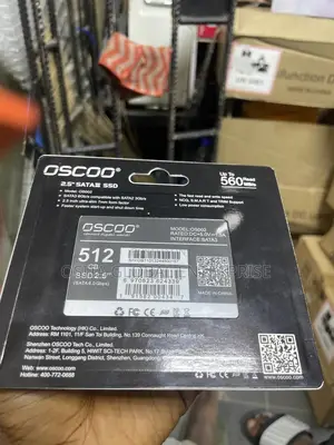512gb 2.5” Sata SSD 6gb/S