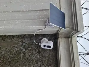 She Smart Camera -4g Sim, Battery Powered With Solar Panel.
