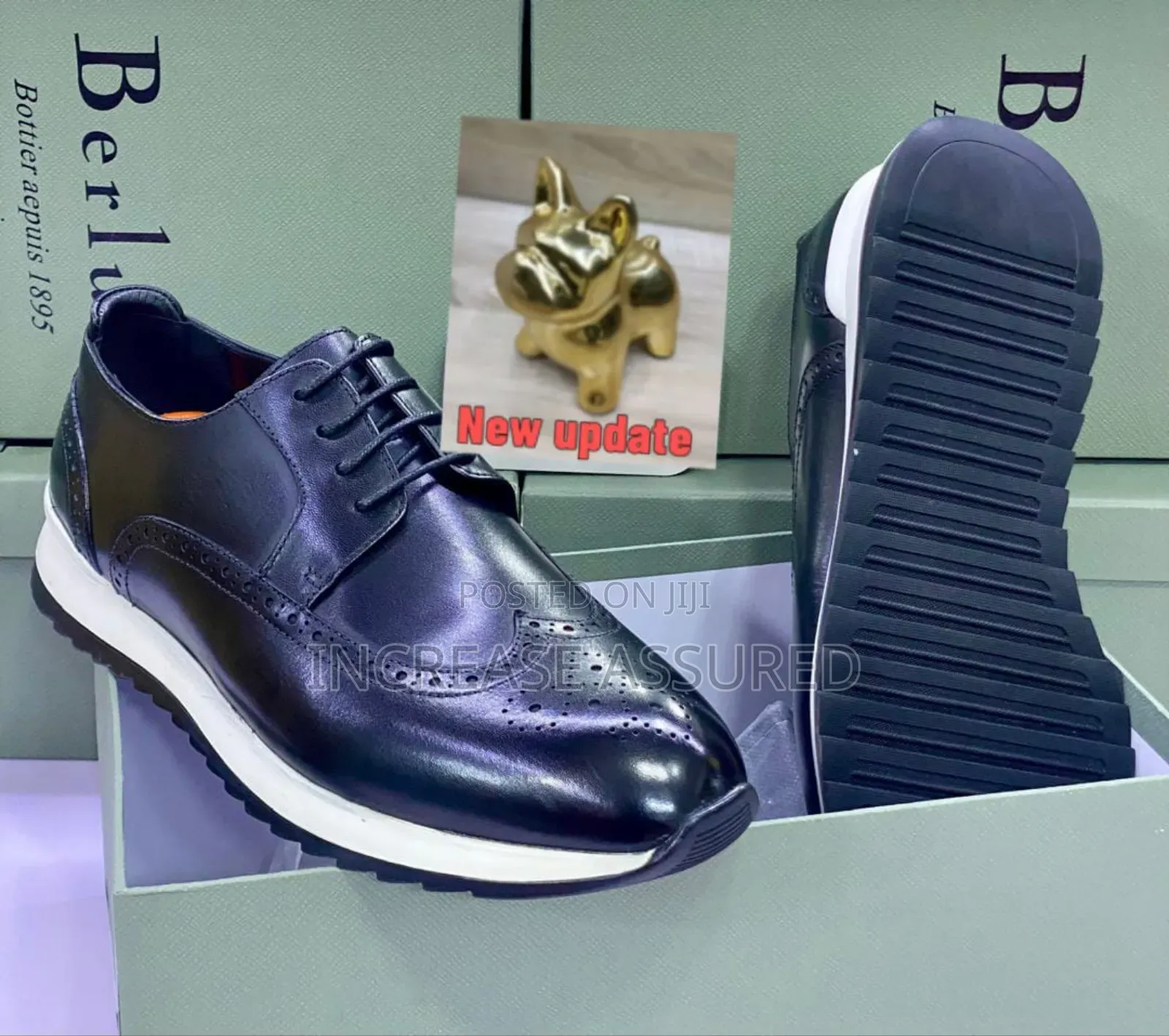 High Luxury Berluti With White Sole