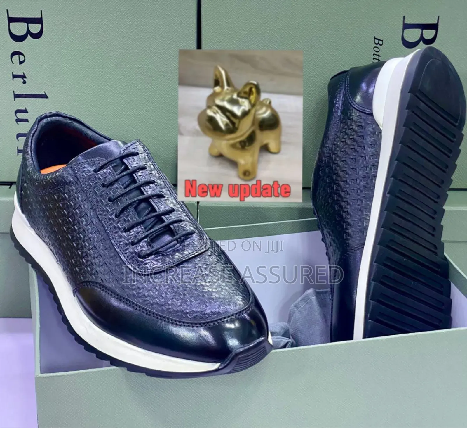 High Luxury Berluti With White Sole