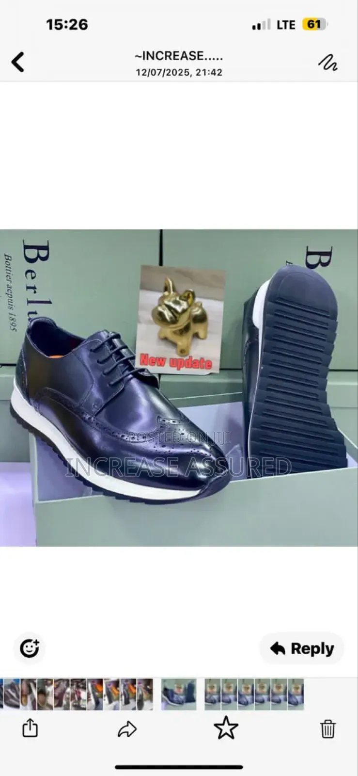 High Luxury Berluti With White Sole