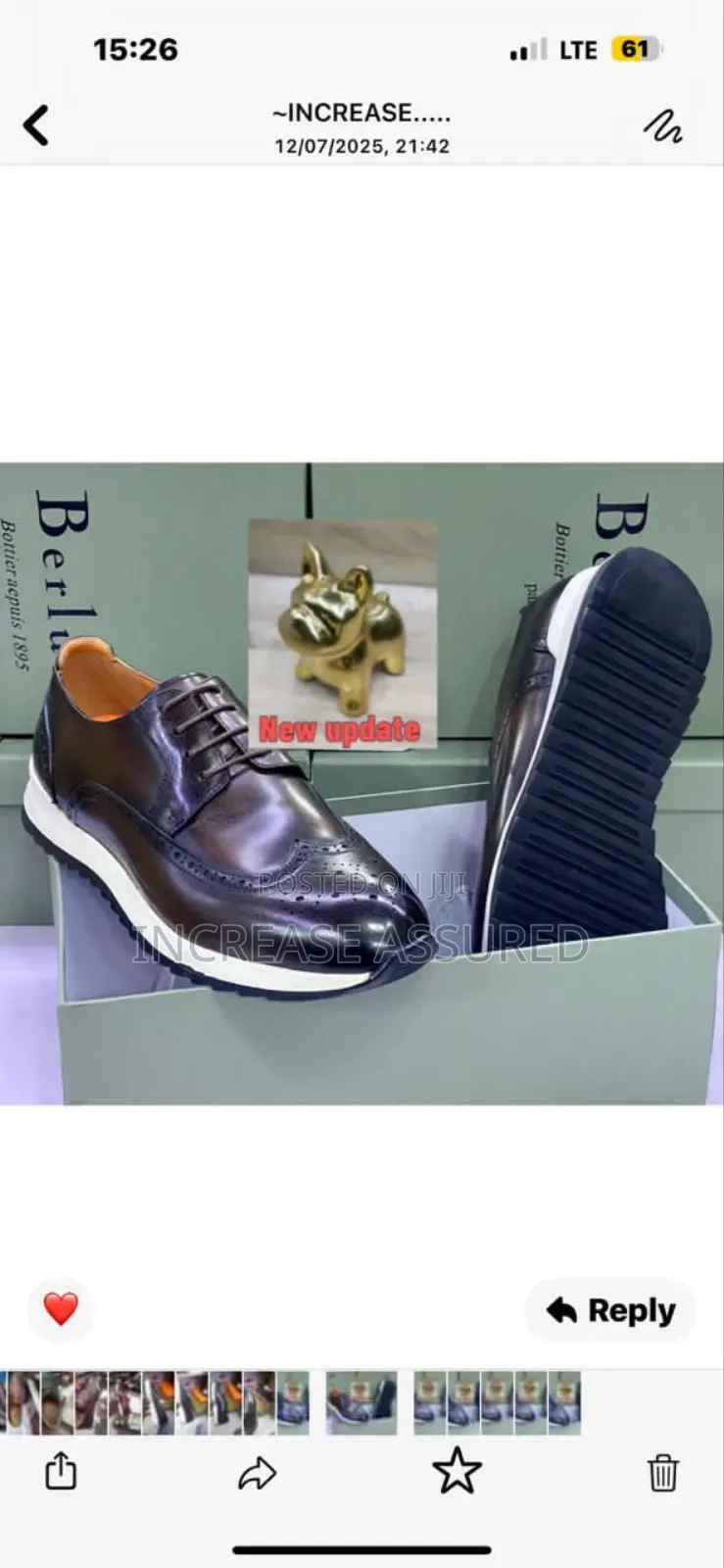 High Luxury Berluti With White Sole