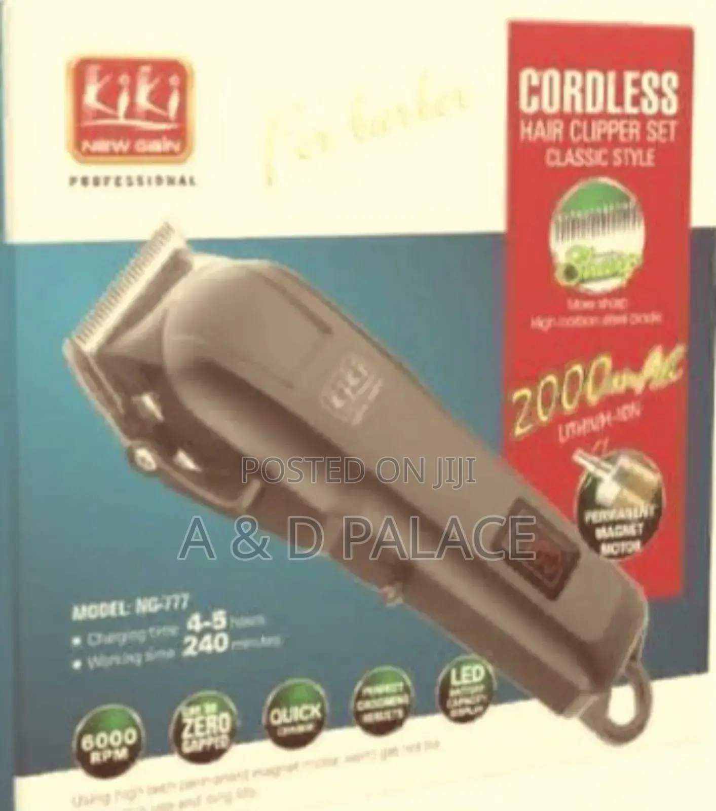Digital Rechargeable Clipper