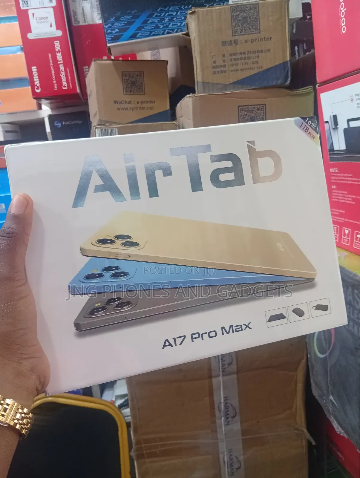 New AirTab Pro 5G 1 TB Black