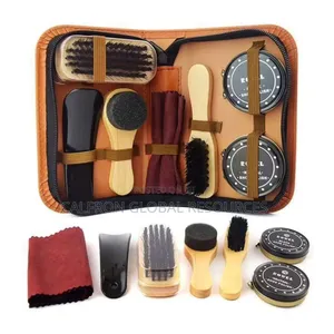 2 in 1 Shoe Polish Shine With Wipe, Brush Accessories