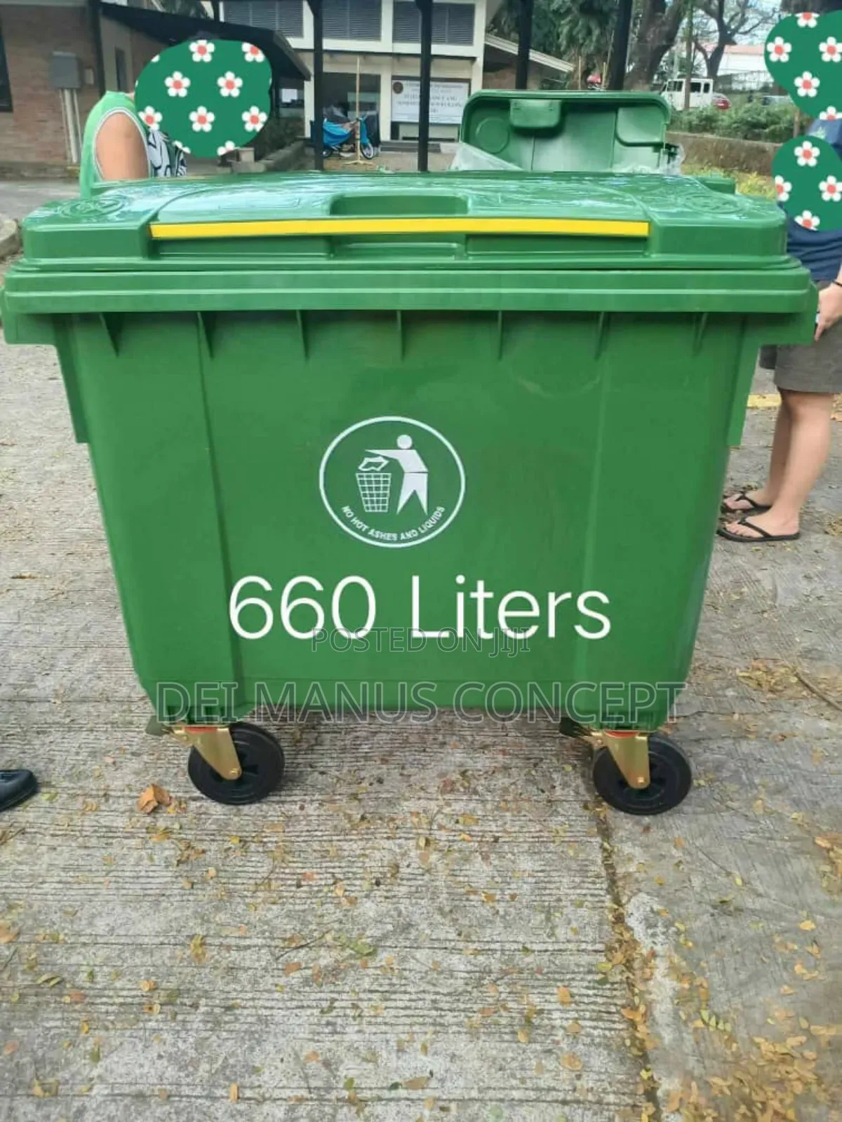 660 Liters Trash Bin