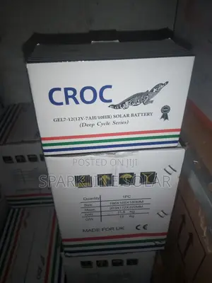Sofcopsel Quality and Affordable 7ah 12v Croc Gel Battery