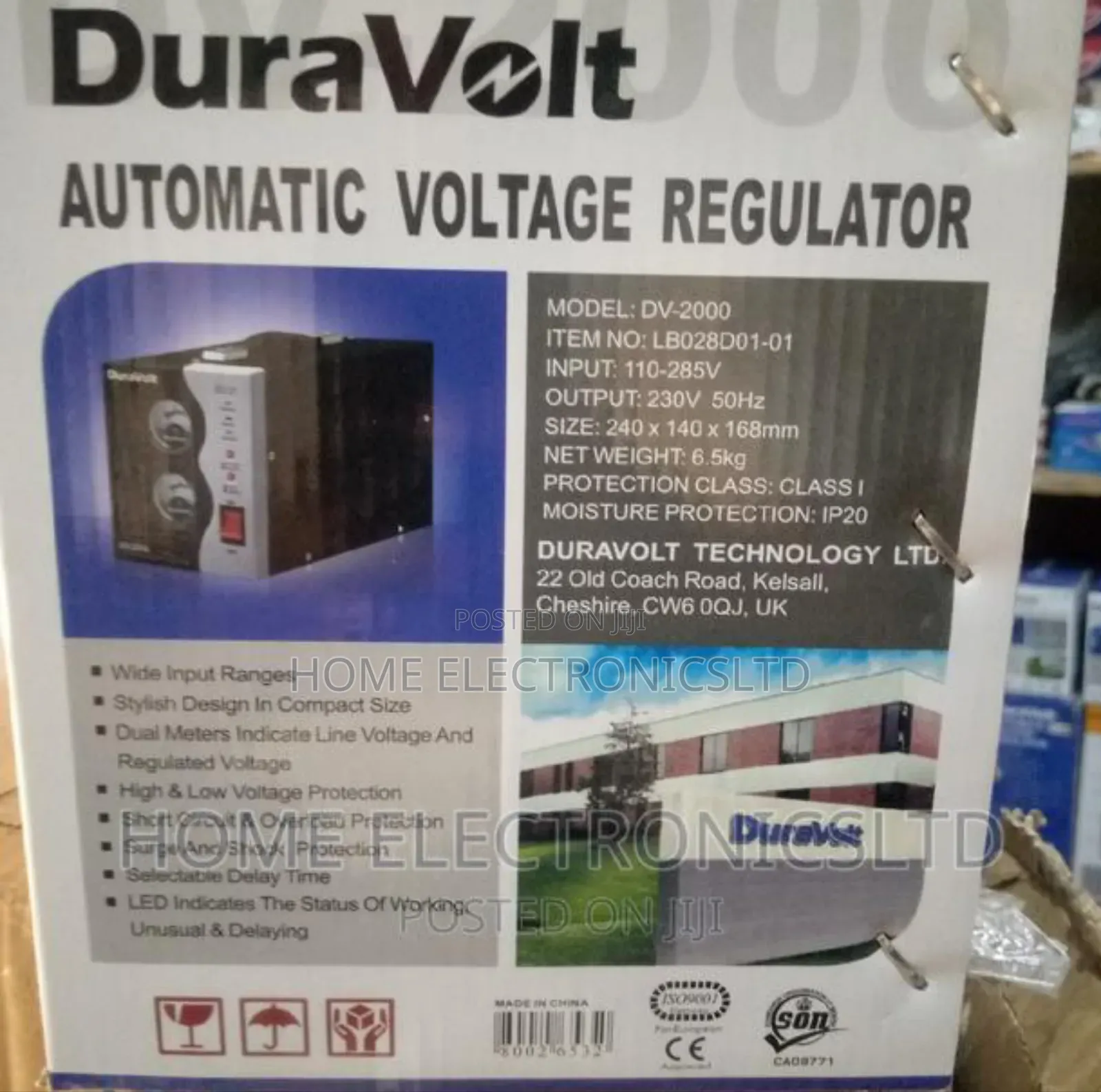 Duravot Stabilizer 2000W