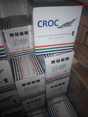 Sparkline Quality and Affordable 40ah 12v Croc Solar Battery
