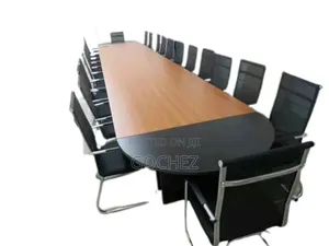 Photo - Black Head Conference Table