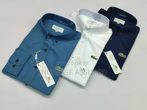 Luxury Lacoste Long Sleeve Designer Shirts