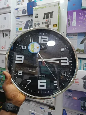 Wall Clock Spy Camera Wifi / P2p (Android Or Ios) - Full Hd
