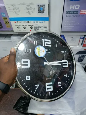 Wall Clock Spy Camera Wifi / P2p (Android Or Ios) - Full Hd