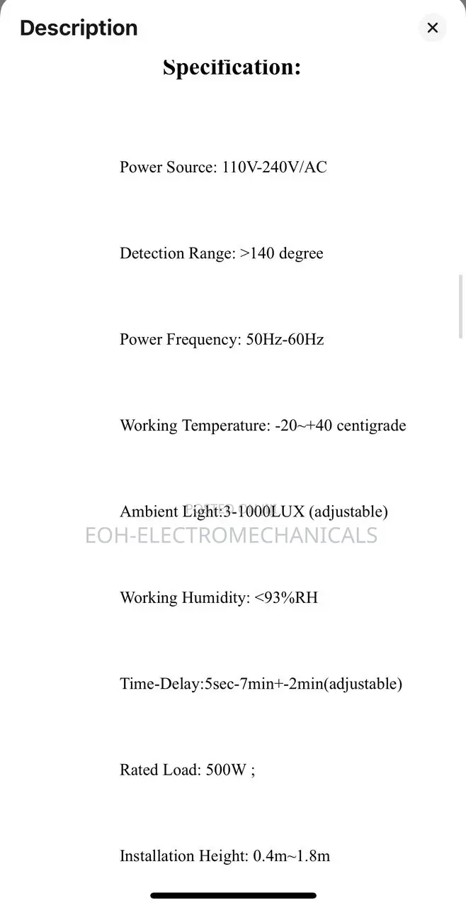 Motion Sensor