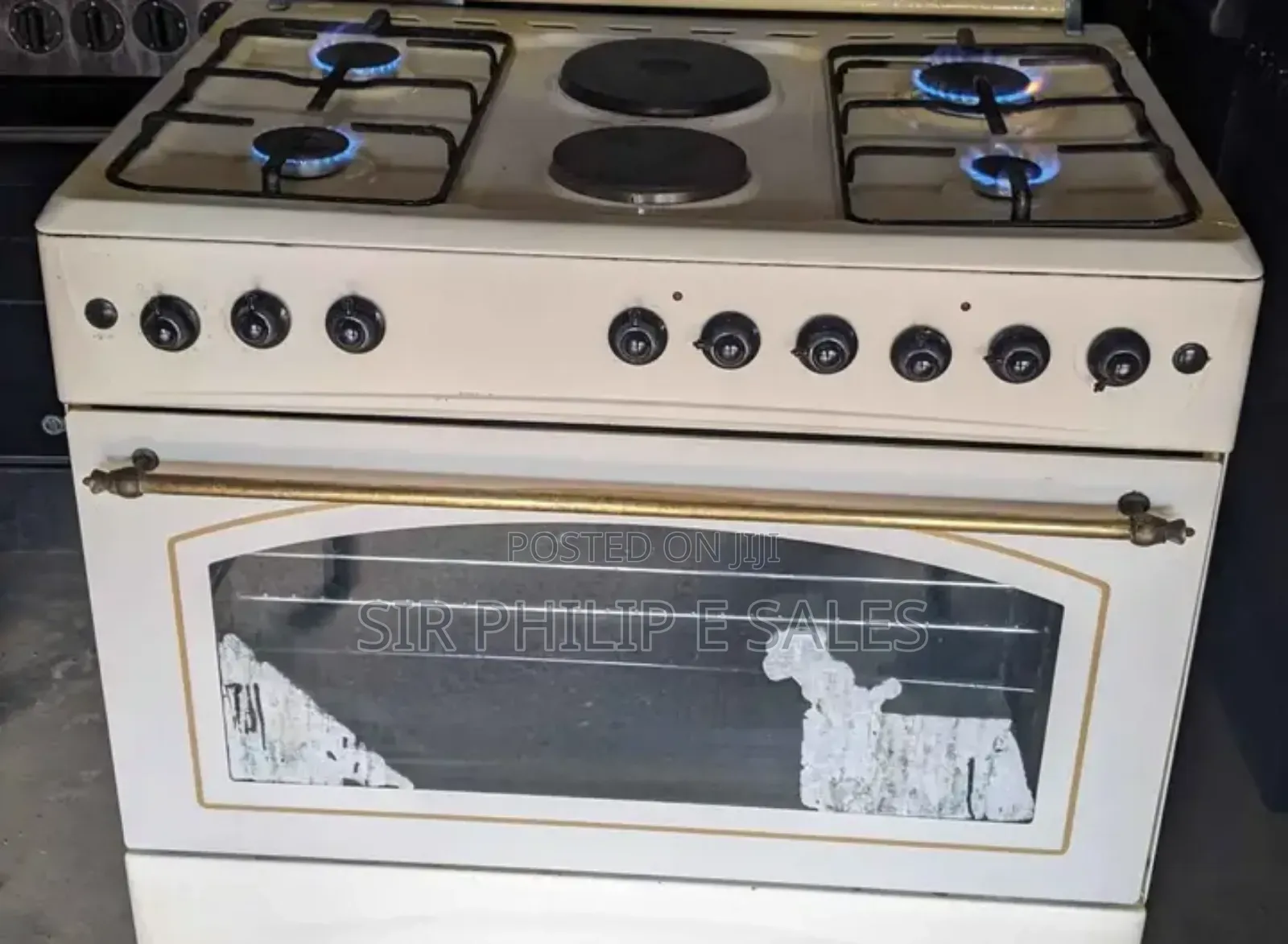 4burner Gas Stove + 2 Electric Cookers