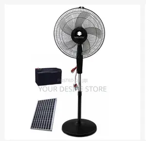 16 Inch Rechargeable Dc 15w Standing Fan +7000mah Battery