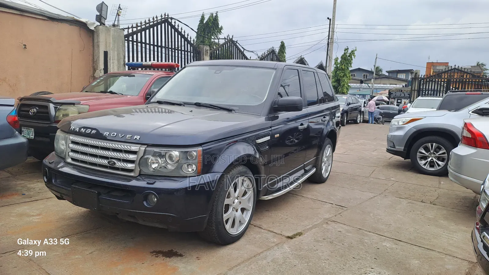 Land Rover Range Rover Sport 2008 Blue