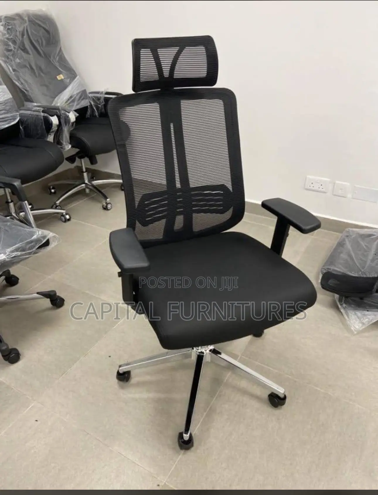 Mech Executive Office Net Chair