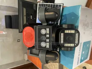 CCTV Solar Camera Four Lens With Sound Record
