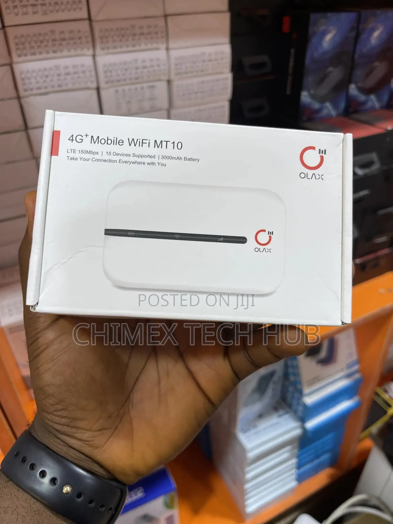 Olax Pocket Mifi Mt10 4g+
