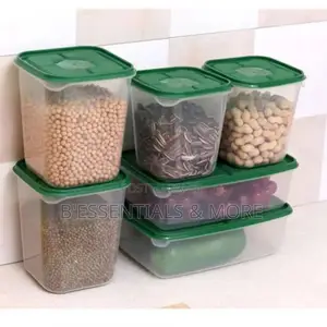 17pcs Set of Plastic Storage Containers