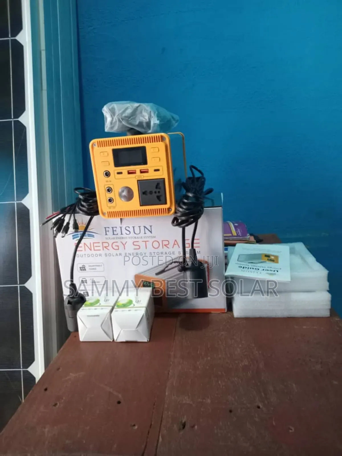 300watts Solar Generator, Energy Storage, (Feisun) Available
