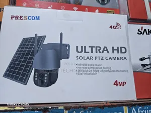 Double Lens Solar CCTV Camera 4mp Easy Installation
