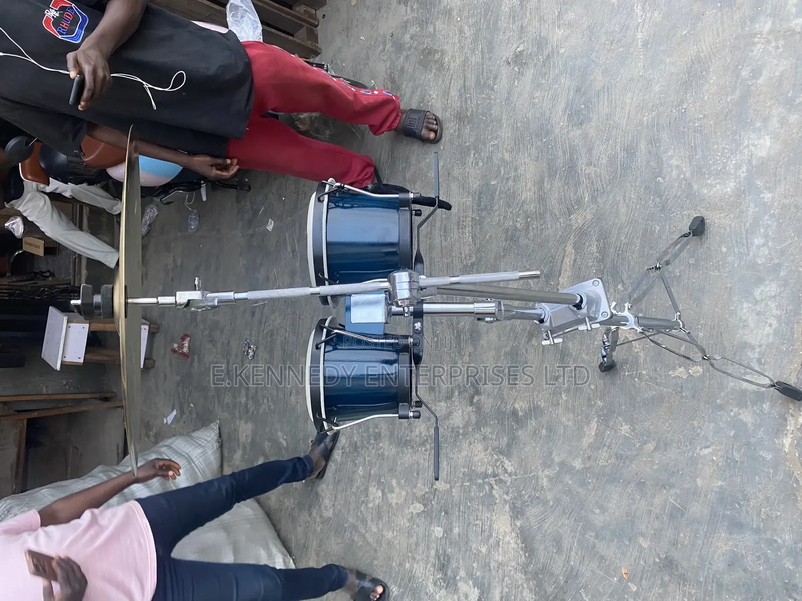 Professional Mini Congo (Bongo) With Cymbal