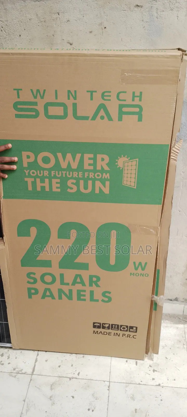 Twin Tech Solar Panel Mono 220w Available in Stock Now"