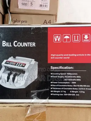 Bill Counter Note Detector Machine With Automa Counterfeit