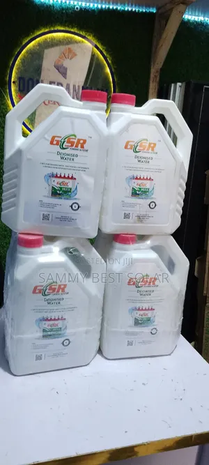 GSR Deionized Tubular Water Water Available in Stock Now.