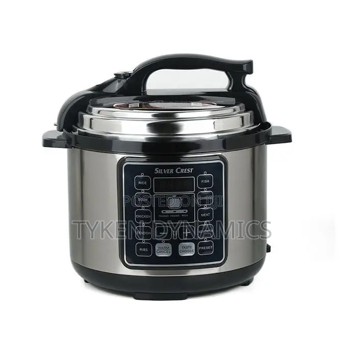Silver Crest Multifunctional Digital Pressure Cooker