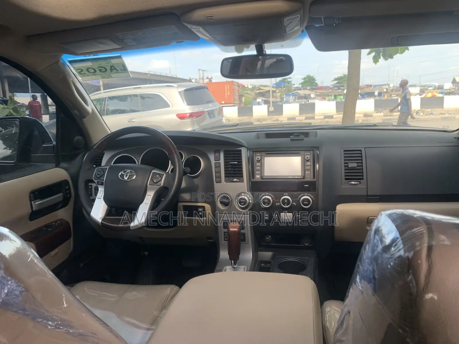Toyota Sequoia Platinum 4x4 2019 Black