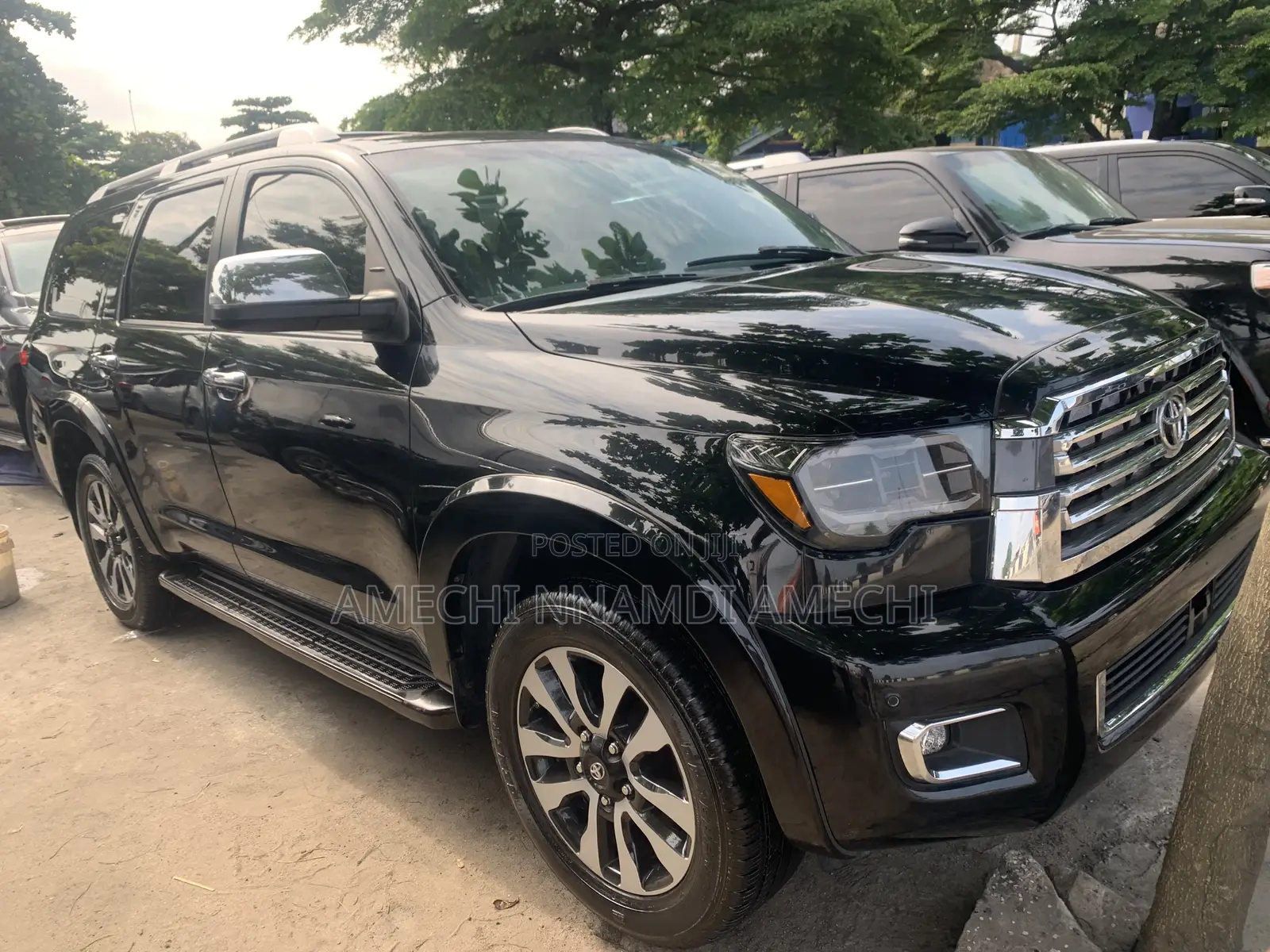 Toyota Sequoia Platinum 4x4 2019 Black