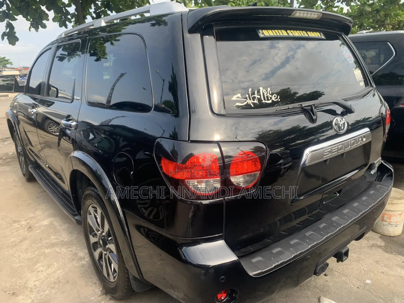 Toyota Sequoia Platinum 4x4 2019 Black