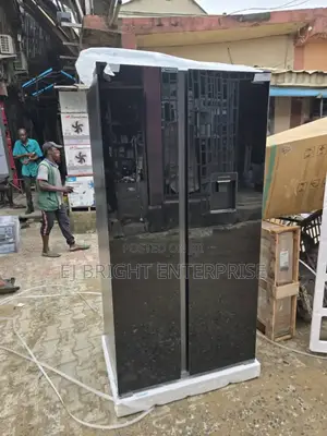 Hisenseside By Side F 518l 67bgl Blackglass With Dispenser
