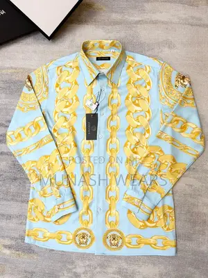 Luxury Versace Shirt Reaction Pattern