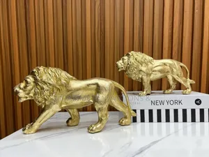 Photo - Luxury Stealth Lion Decor Aval in Two Sizes