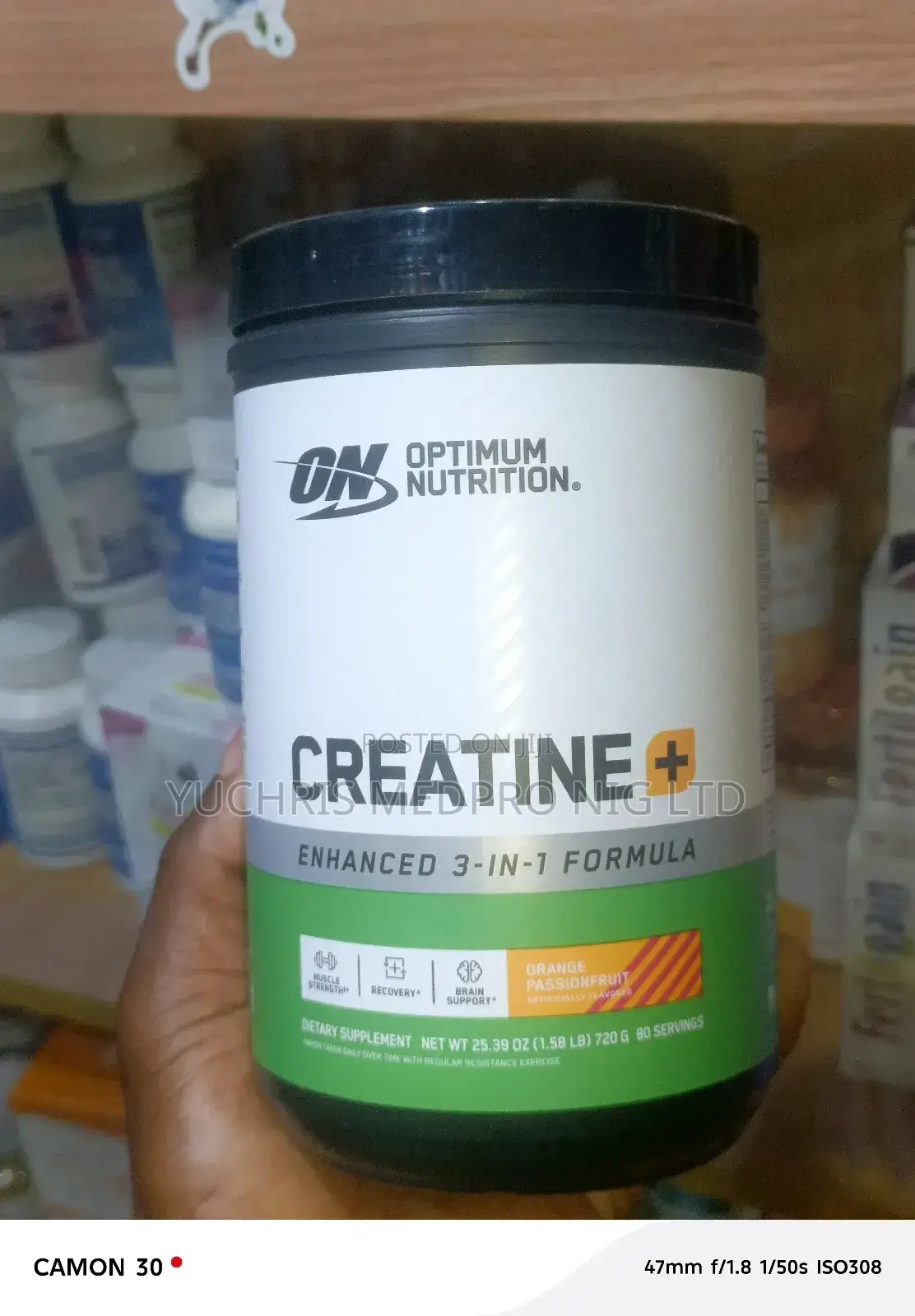 Optimum Nutrition Creatine+ Enhanced 3-in-1 Formula