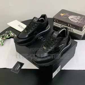 Photo - Top Quality Leather Boss Sneakers