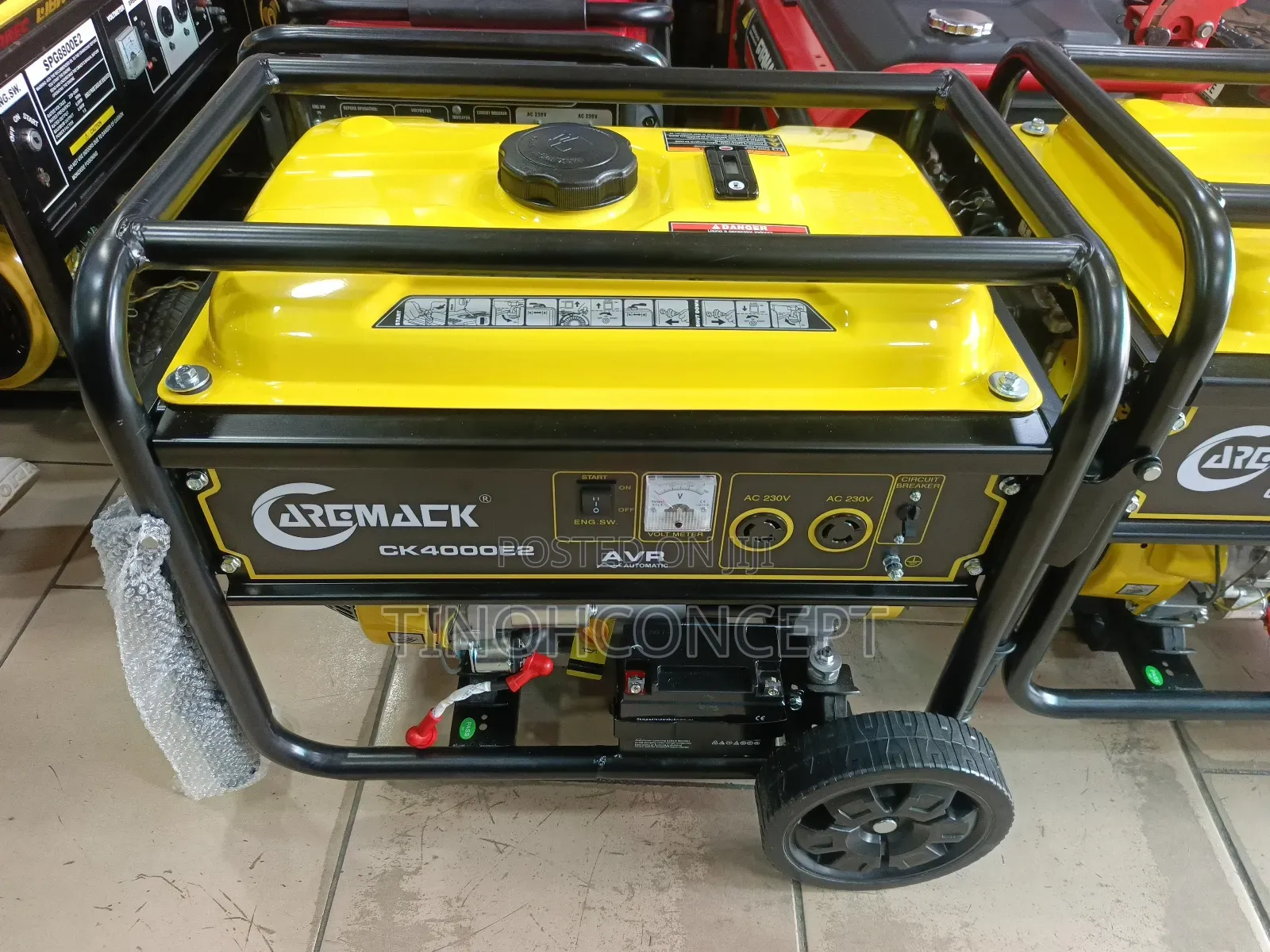 Caremack Generator 4.5 Kva 100% Copper Coil