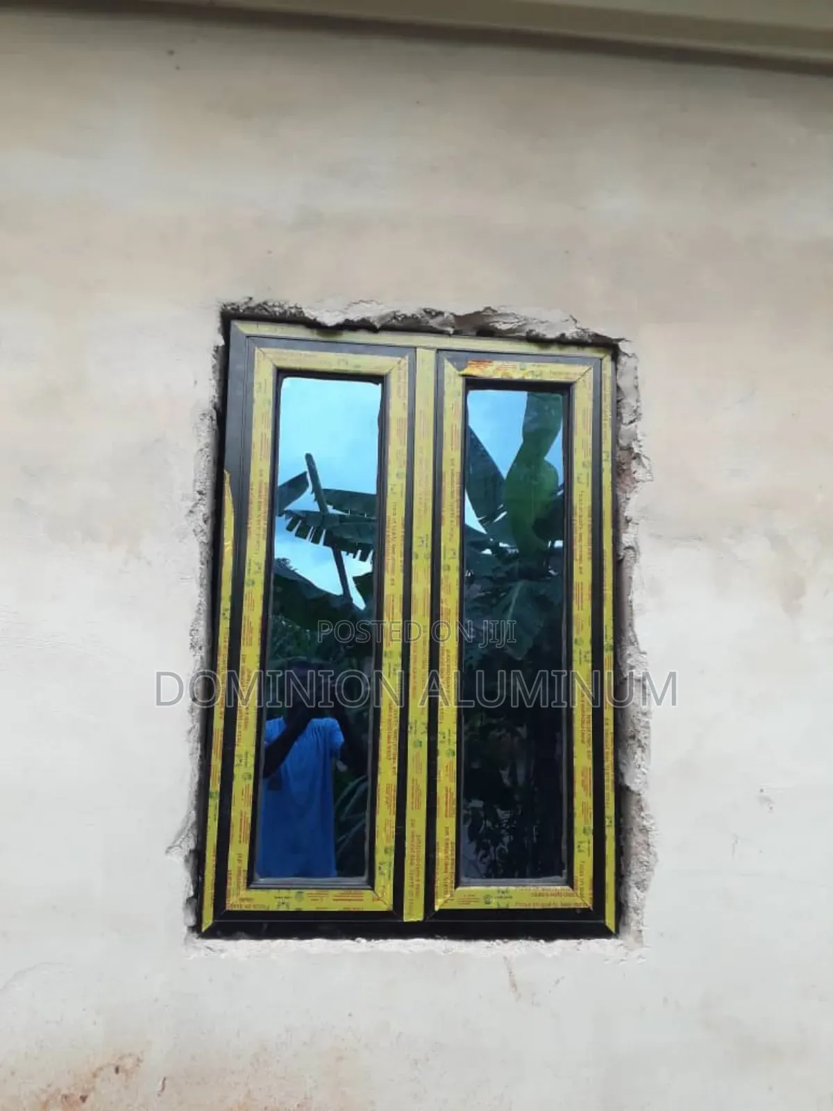 Black Glass Casement